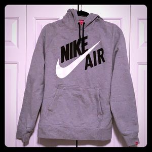 Men's Nike Air Grey Hoodie size Large